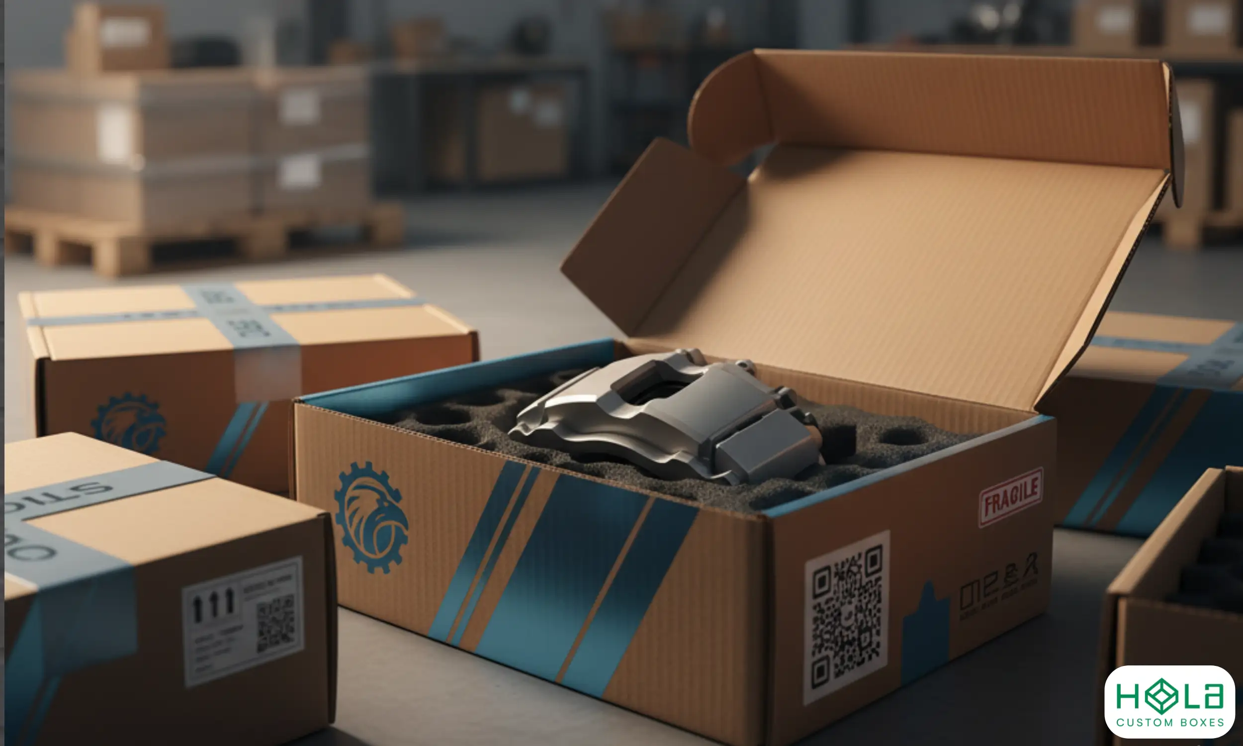 custom auto parts boxes